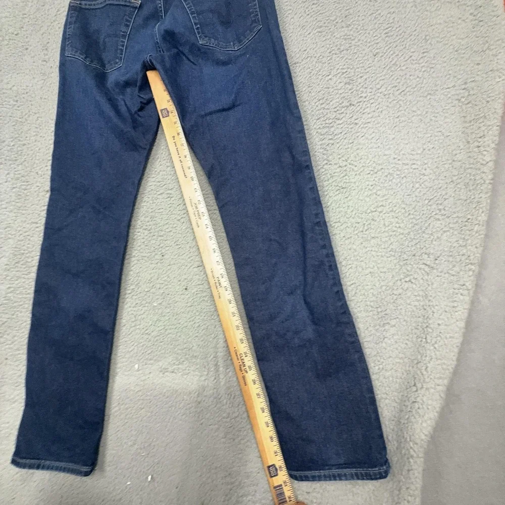 AG Adriano Goldschmied Everett Jeans Mens 34x34 Blue Slim Straight Stretch Denim